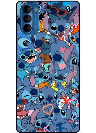 Силіконовий бампер чохол для motorola moto g31 з картинкою стіч stitch