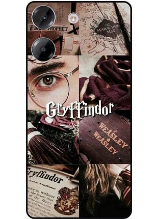 Чохол силіконовий бампер для tecno camon 20 pro з малюнком gryffindor ґрифіндор гаррі поттер harry potter