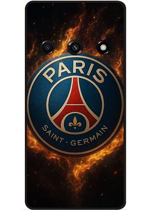 Чехол силиконовый бампер для samsung j3 j320 с рисунком psg псж
