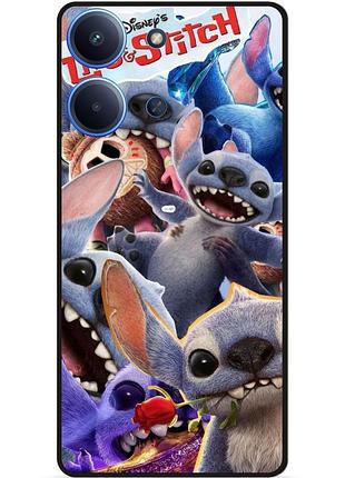 Силіконовий бампер чохол для xiaomi redmi 15c з картинкою стіч stitch