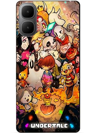 Силіконовий чохол бампер для infinix smart 10 з малюнком андертейл undertale