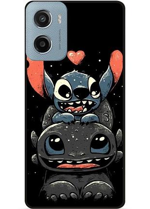 Силіконовий бампер чохол для motorola moto g05 з малюнком stitch стіч