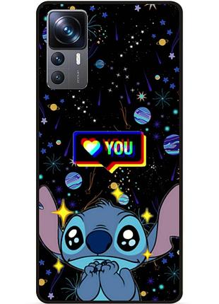 Силіконовий бампер чохол для xiaomi 12t pro стіч stitch