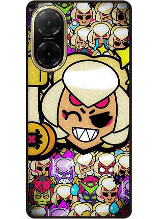 Силиконовый бампер чехол для xiaomi redmi a5 стикеры бравл чарли brawl