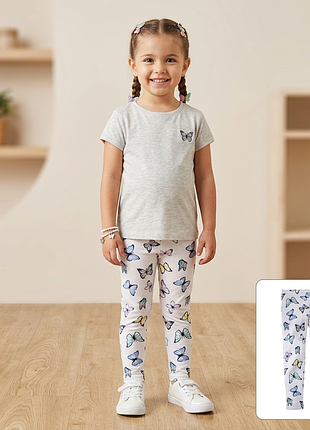 Лосини легенсы для дівчинки метелики
