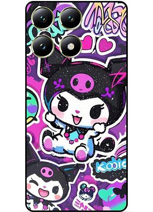 Силіконовий чохол для xiaomi 14t з малюнком kuromi куромі