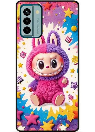 Силіконовий бампер чохол для nokia g42 з малюнком labubu лабубу