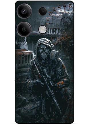 Чехол силиконовый бампер для infinix note 30 pro (x678b) с картинкой stalker сталкер