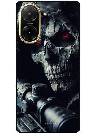 Чохол силіконовий бампер для xiaomi redmi a5 з малюнком череп скелет