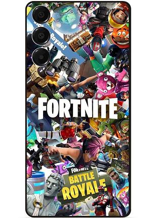 Силіконовий чохол бампер для samsung a17 з картинкою fortnite фортнайт