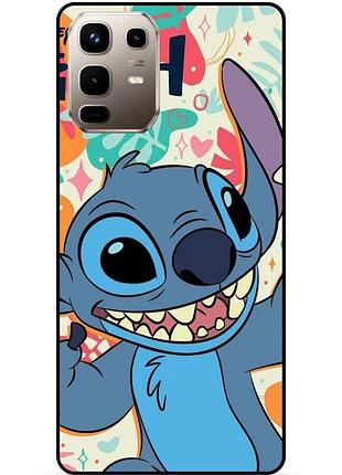 Силіконовий бампер чохол для infinix note 50 (x6858) з малюнком stitch стіч