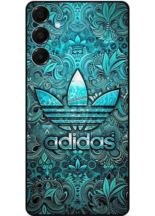 Чехол силиконовый бампер для samsung a17 с рисунком адидас adidas