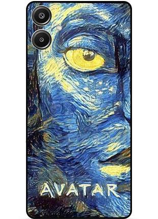 Силиконовый чехол для samsung a07 с рисунком аватар avatar