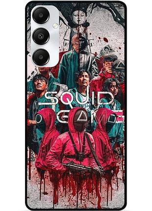Силиконовый чехол для samsung s24 с картинкой игра в кальмара