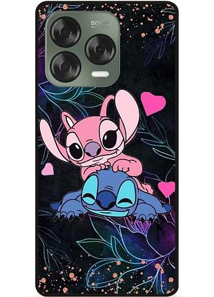 Силиконовый чехол бампер для zte nubia v70 design с рисунком стич stitch