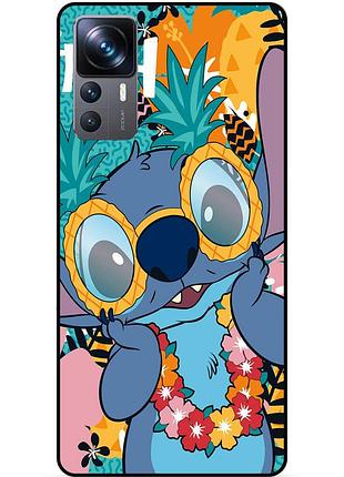 Силіконовий бампер чохол для xiaomi 12t з малюнком стіч stitch