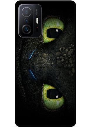 Силиконовый чехол для xiaomi 11t с картинкой как приручить дракона