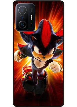 Силіконовий бампер чохол для xiaomi 11t з малюнком соник sonik