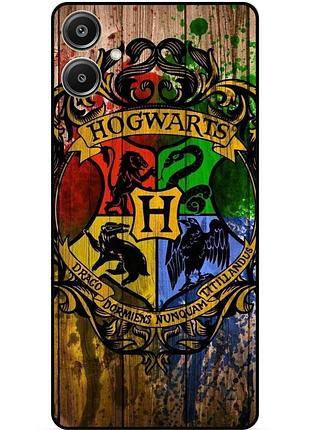 Чехол силиконовый бампер для samsung a07 с рисунком hogwarts хогвартс гарри поттер harry potter