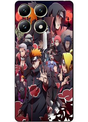 Силіконовий чохол бампер для xiaomi 14t з малюнком наруто naruto аніме