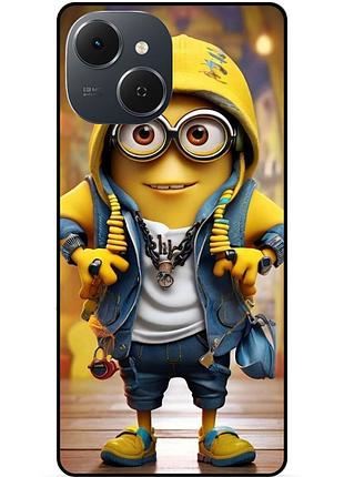 Силиконовый чехол бампер для tecno spark 40c с рисунком миньон боб minion