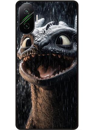 Чехол силиконовый для xiaomi poco f7 как приручить дракона dragon