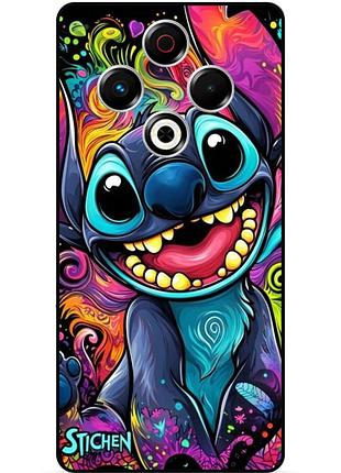 Силіконовий бампер чохол для tecno spark 30 (kl6) з малюнком стіч stitch