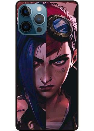 Силиконовый чехол аркейн arcane лига легенд для xiaomi samsung motorola nokia iphone zte vivo oppo realme аркейн 14
