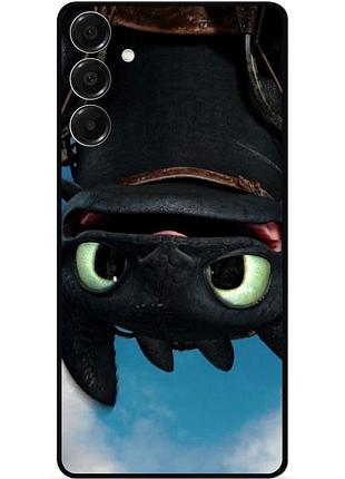 Силиконовый чехол для samsung a05s с картинкой как приручить дракона dragon