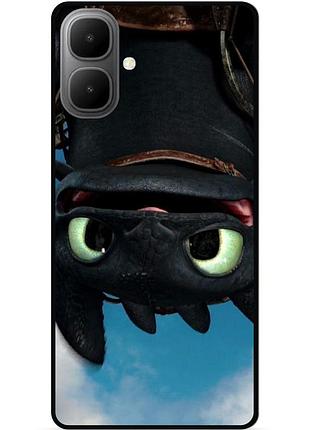 Чехол силиконовый для infinix smart 10 с картинкой как приручить дракона dragon