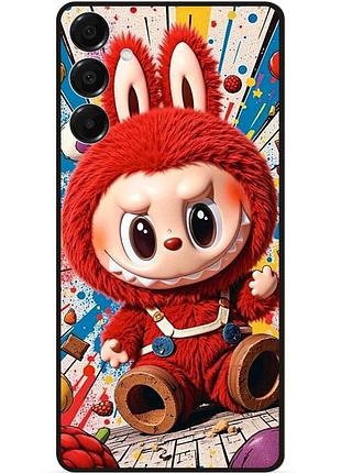 Силіконовий бампер чохол для samsung a17 з малюнком labubu лабубу