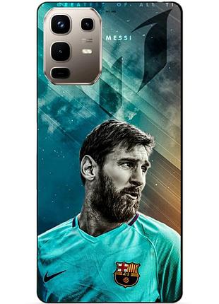 Силіконовий чохол бампер для infinix note 50 (x6858) з малюнком leo messi мессі
