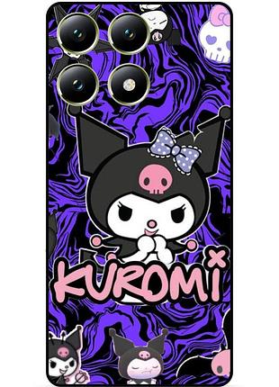 Силіконовий чохол для xiaomi 14t з малюнком куромі kuromi