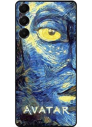 Силиконовый чехол для samsung a17 с рисунком аватар avatar