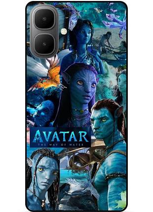 Чохол силіконовий бампер для infinix smart 10 з малюнком avatar аватар