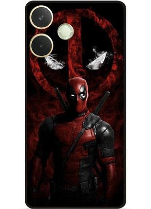 Силиконовый чехол бампер для oppo a5 pro с рисунком deadpool дэдпул