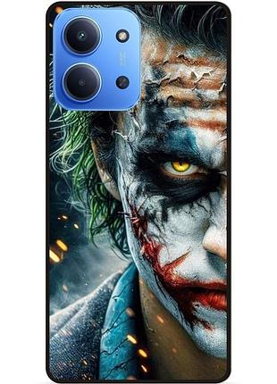 Силіконовий чохол бампер для xiaomi redmi 15c з малюнком джокер харли квин joker