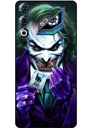 Чехол силиконовый бампер для zte nubia neo 3 gt 5g с рисунком joker джокер