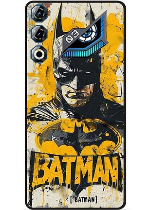 Чехол силиконовый бампер для zte nubia neo 3 gt 5g с рисунком batman dc бэтмен