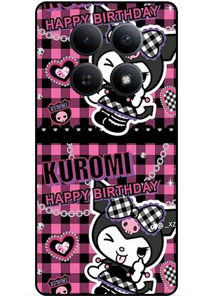 Силиконовый чехол для xiaomi redmi note 15 5g с картинкой kuromi куроми