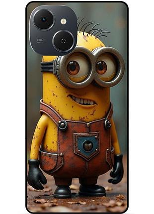 Силіконовий чохол бампер для tecno spark 40c з малюнком міньйон кевін minion