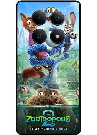 Силіконовий бампер чохол для xiaomi redmi note 15 5g з малюнком джуді звірополіс