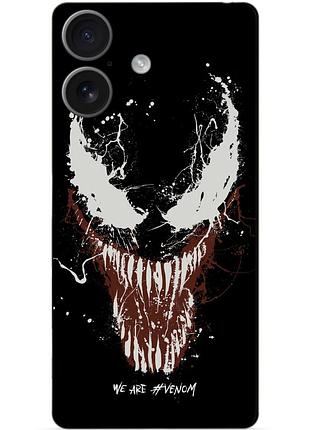 Чехол силиконовый бампер для huawei honor 400 с рисунком веном venom