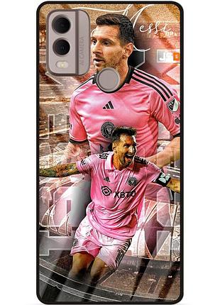 Силіконовий чохол бампер для nokia c22 з малюнком мессі интер messi