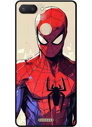 Силіконовий чохол бампер для xiaomi redmi 6 людина-павук spider man