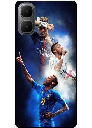 Силіконовий чохол бампер для infinix smart 10 з малюнком неймар neymar