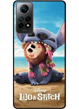 Силіконовий бампер чохол для xiaomi mi 10t стіч stitch