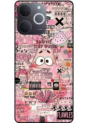 Силиконовый чехол для realme note 70 с рисунком губка боб sponge bob