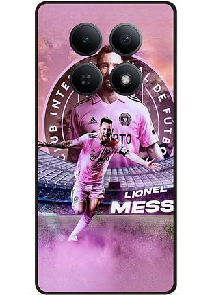 Силиконовый бампер чехол для xiaomi poco m8 pro 5g с рисунком leo messi месси