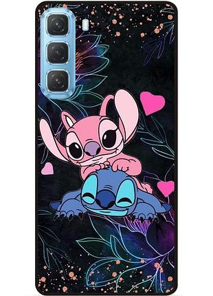 Силіконовий бампер чохол для infinix hot 60i з малюнком стіч stitch